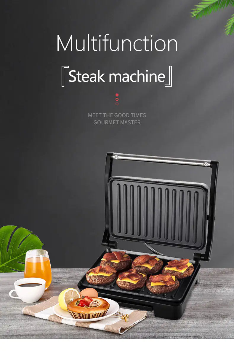 High-performance steak machine for perfect grilled steaks at home