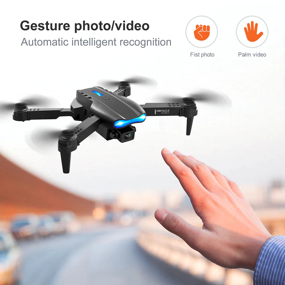 Foldable Drone X Pro with 4K HD Camera and GPS for Precision Flying