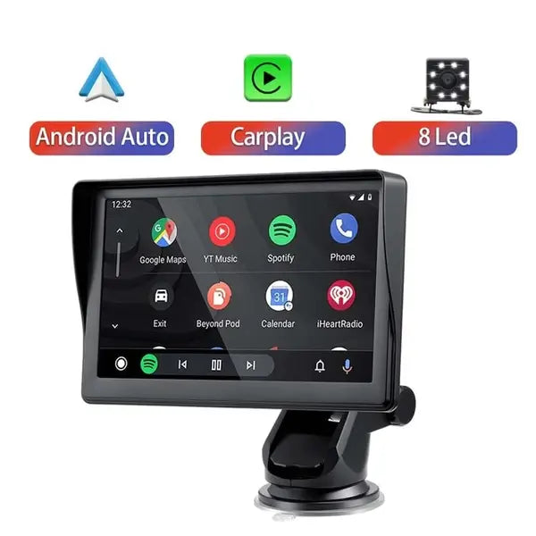 High-quality car radio with built-in GPS navigation system