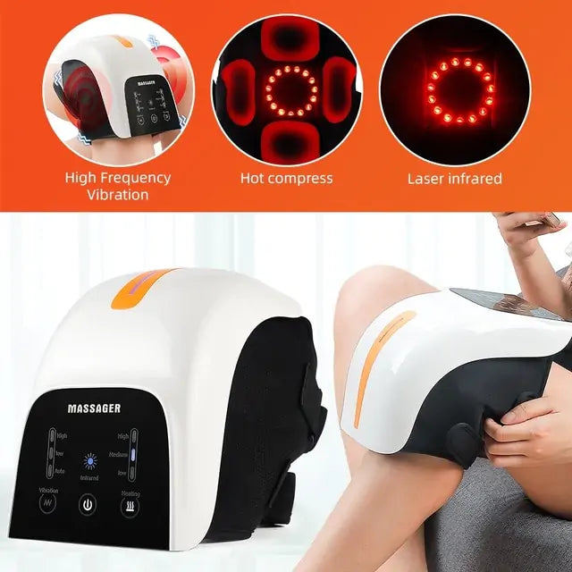 Smart knee relaxation device for effective pain management and recovery