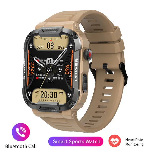 High-performance rugged smart watch for outdoor enthusiasts and professionals