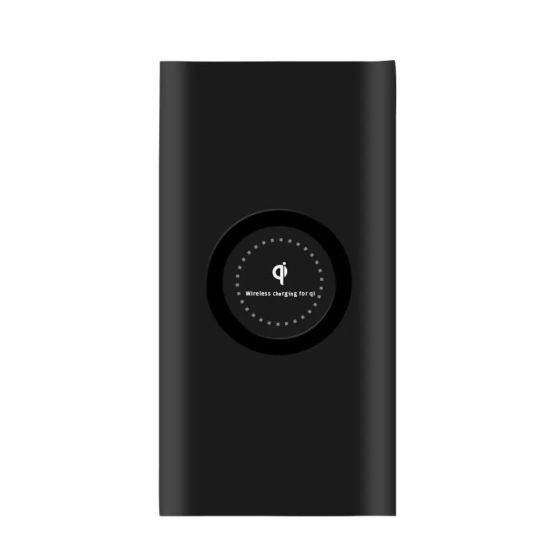 Smart power bank with dual charging modes wireless and wire