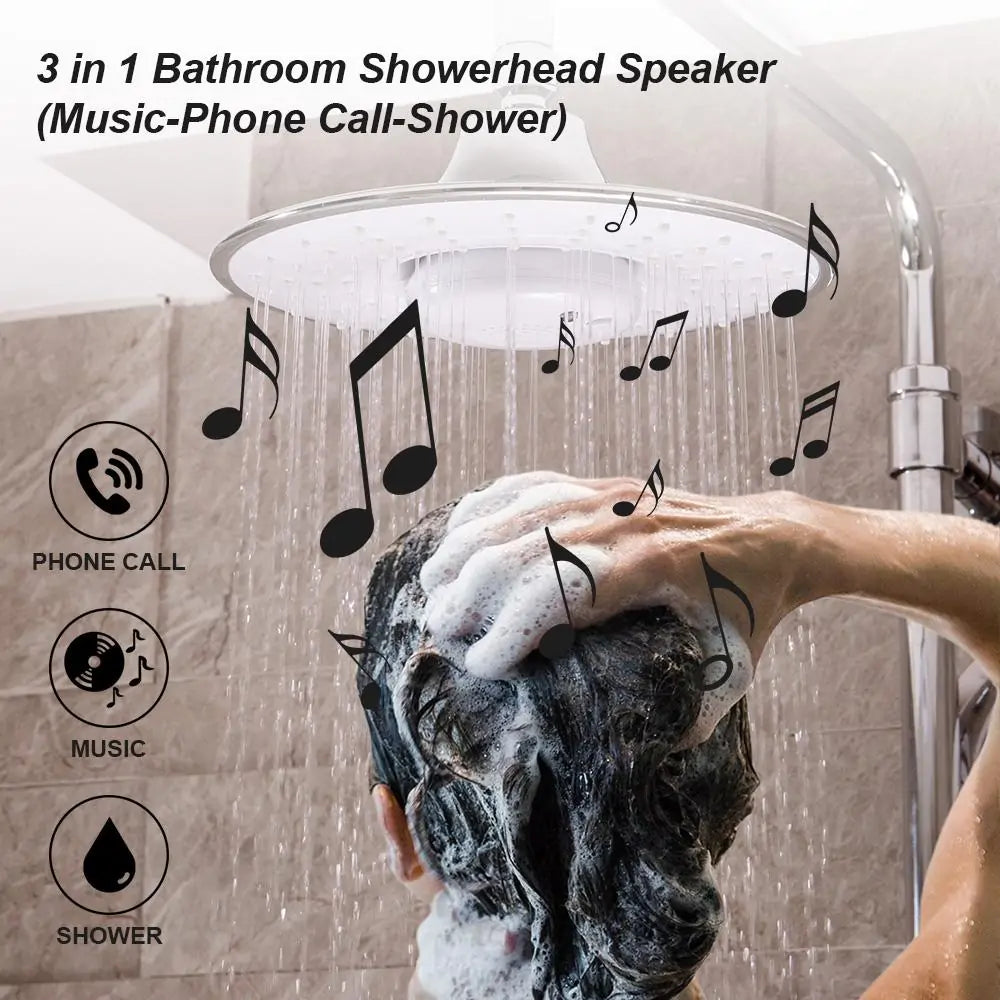 Luxury shower head with rainfall effect for a spa-like feel at home