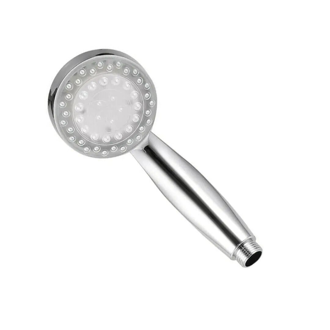 Handheld 7 Color Changing LED Light Water Bath Shower Head; Illuminate Your Shower Experience