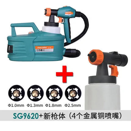 Versatile paint sprayer perfect for walls, furniture, and metal surfaces