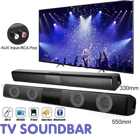 High-quality wireless sound bar for home theater, delivering immersive audio experience