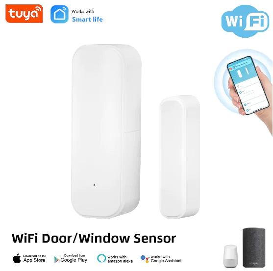 Wireless smart sensors for doors and windows with easy pp integration