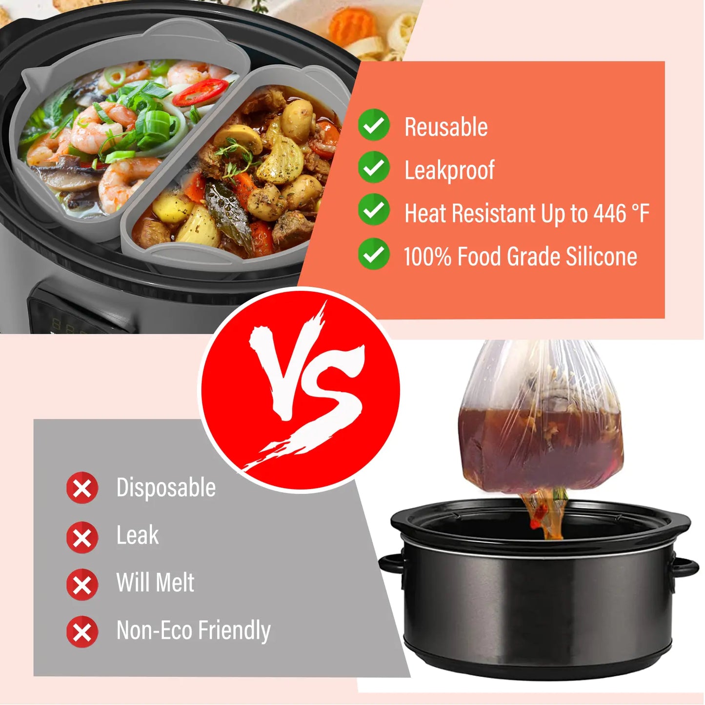 Versatile Crock Pockets Slow Cookers for Effortless Meal Preparation