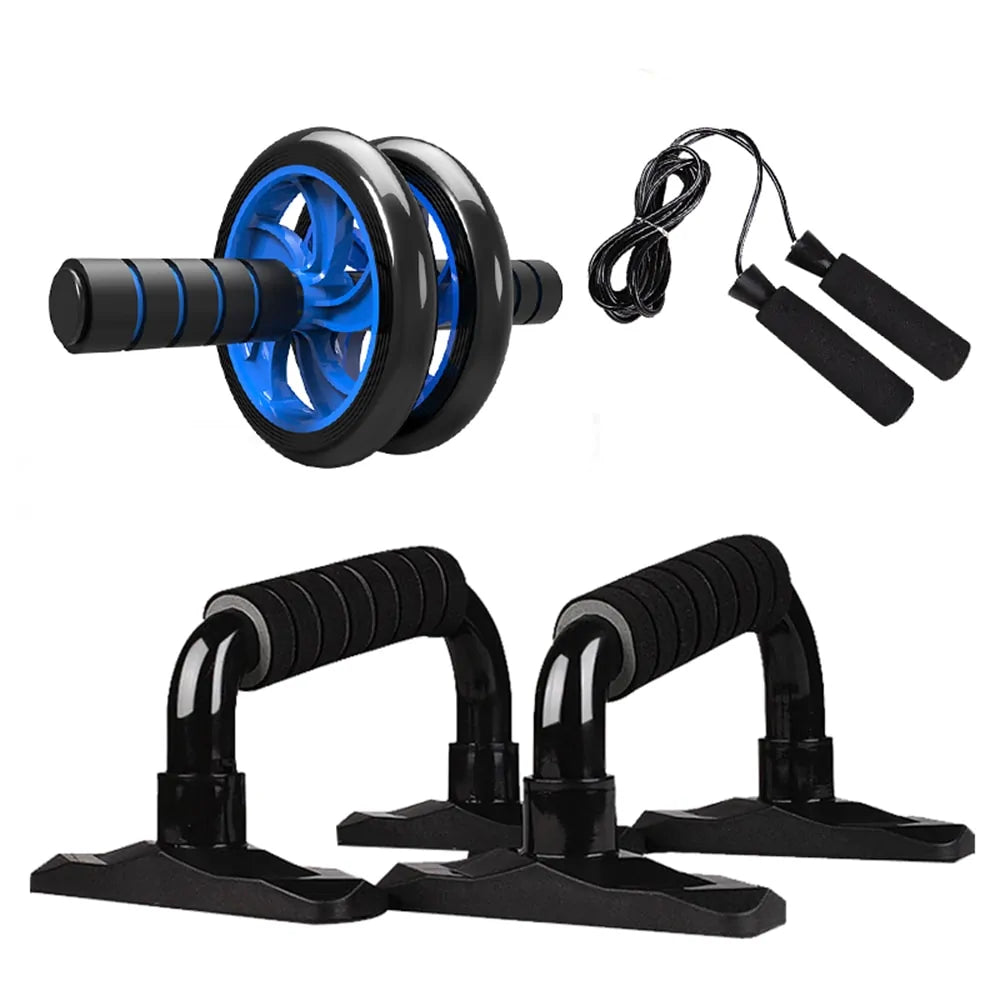 Complete home fitness set, perfect for full-body workouts and  strength training