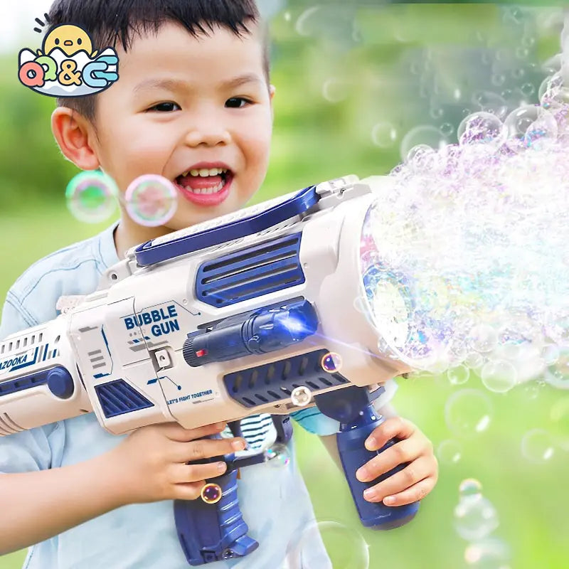 Supper bubble machine perfect for parties, events, and outdoor activities