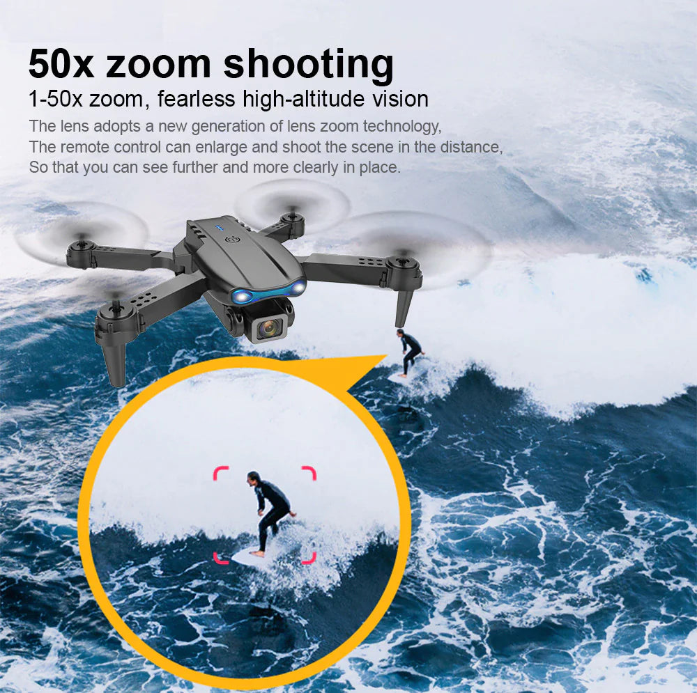 Drones Quadcopter 5G 4K GPS Drone X Pro: The Ultimate Aerial Experience with Dual HD Cameras