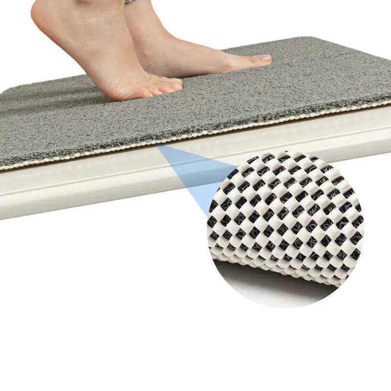 Soft and comfortable Non - slip mat adds safety without sacrificing comfort