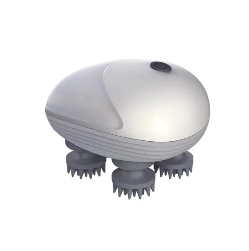 Compact scalp massage device, perfect for relieving headaches and reducing fatigue