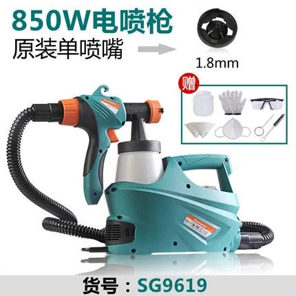 Paint sprayer with high-speed motor for quick and flawless painting