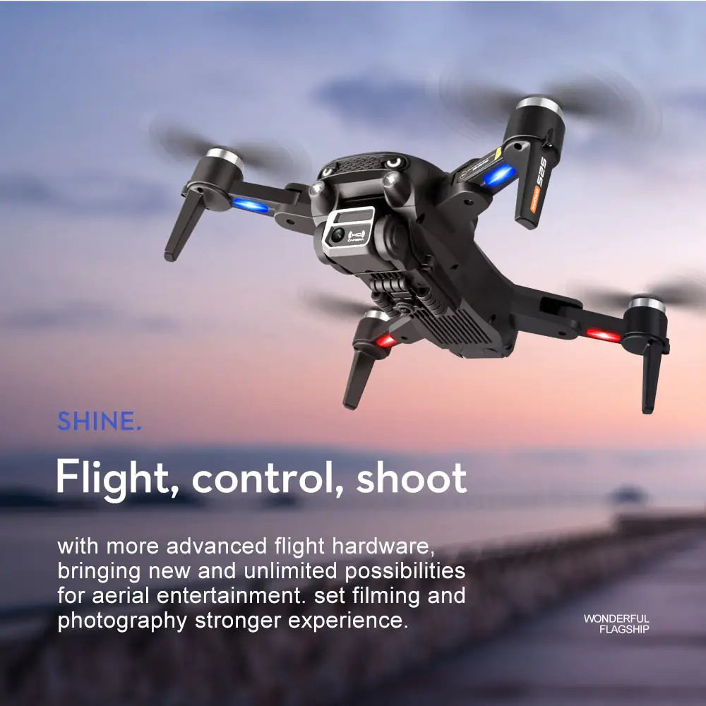 User-friendly mini drone with 4K resolution ideal for professional and hobbyist photography