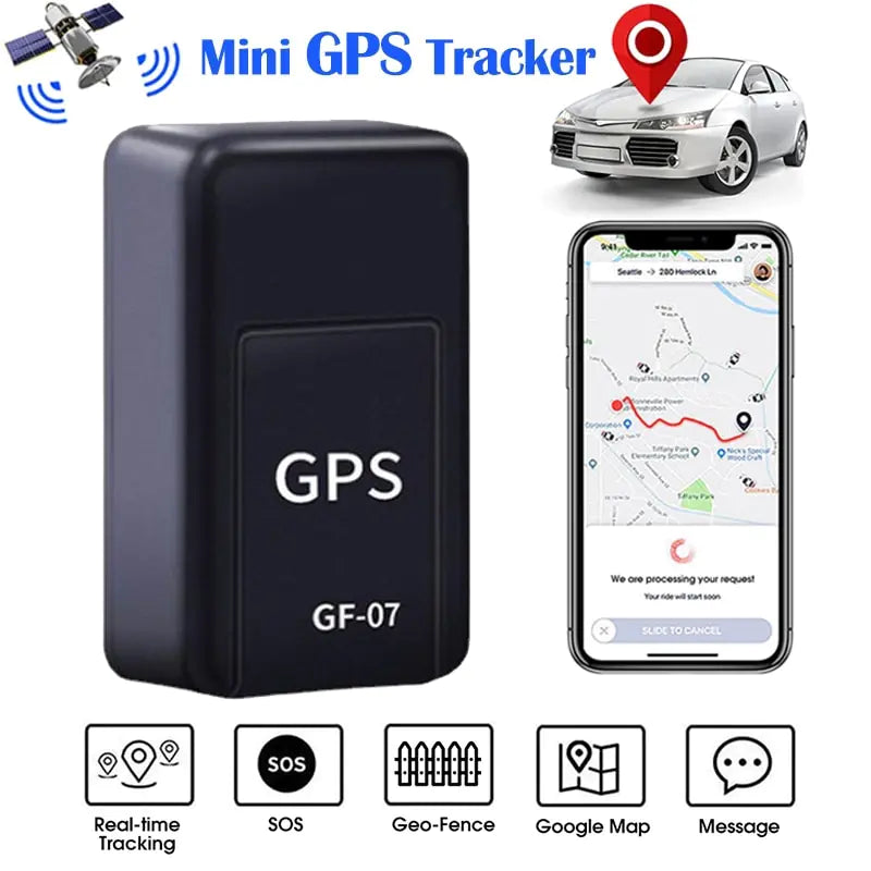 Real-time GPS car tracker for accurate vehicle location monitoring 