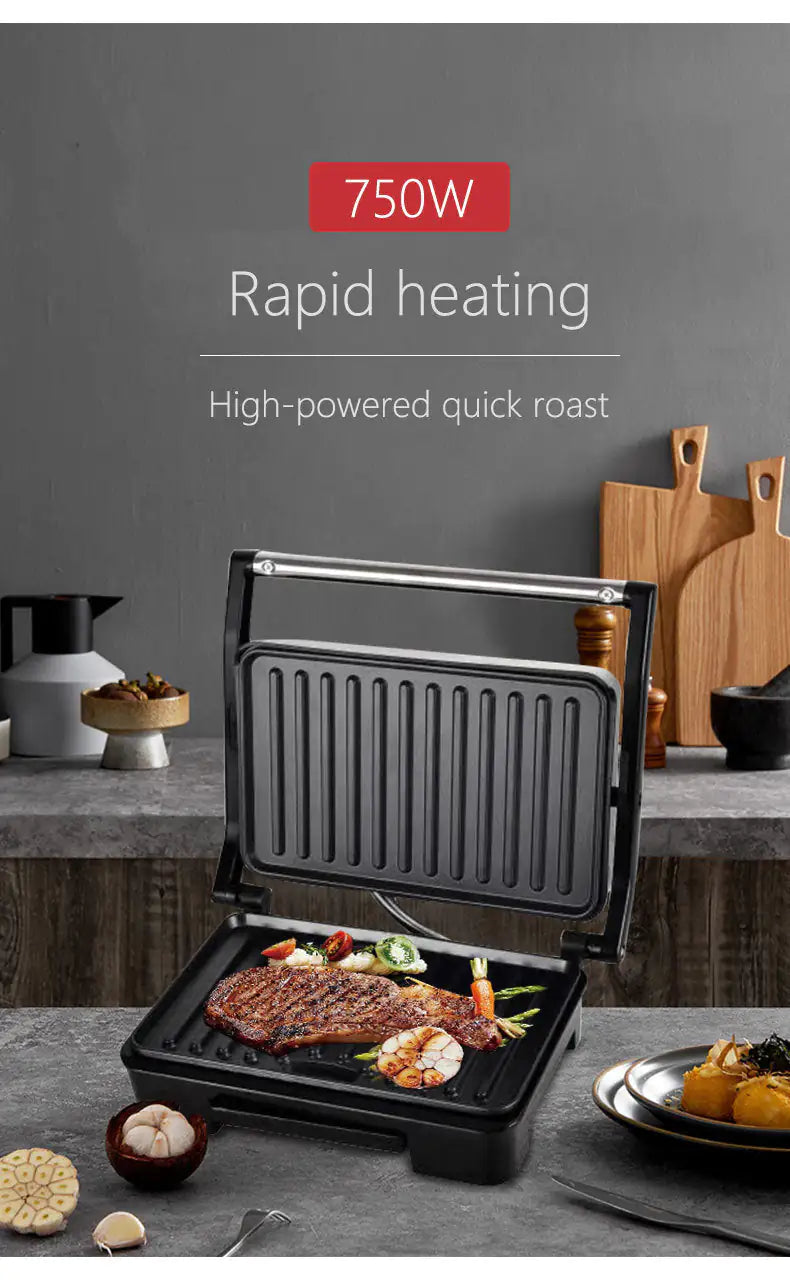 Compact steak machine with adjustable temperature control for precision cooking