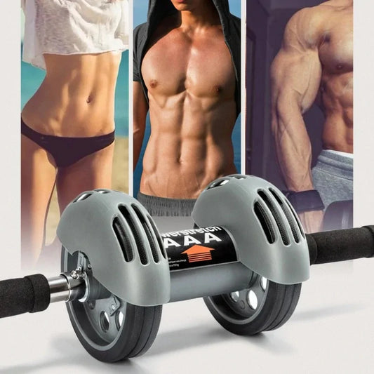 Automatic Rebound Two-Wheeled Abdomen Machine for Core Strengthening