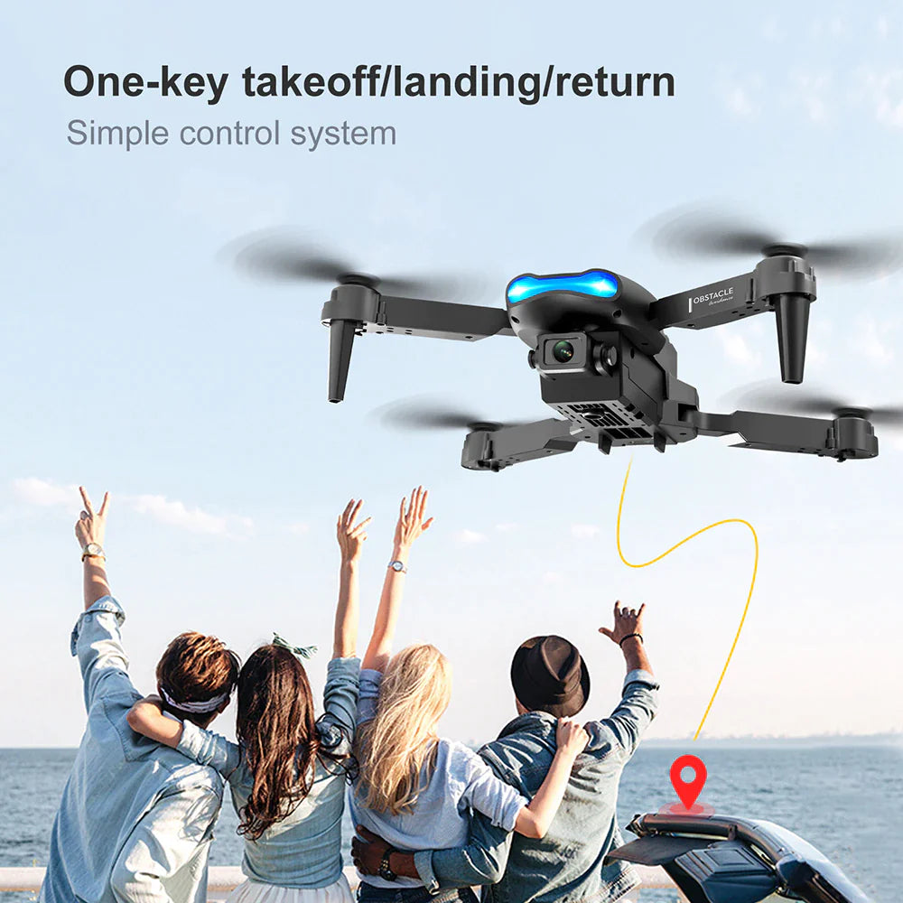 5G GPS Foldable Drone Quadcopter with WiFi FPV and Dual 4K Cameras for Aerial Adventures