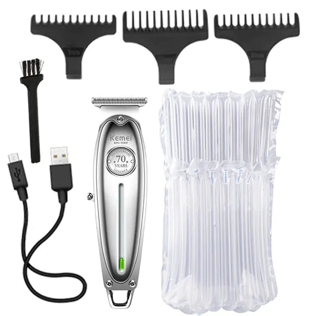 Lightweight electric hair cutting machine for easy handling and control