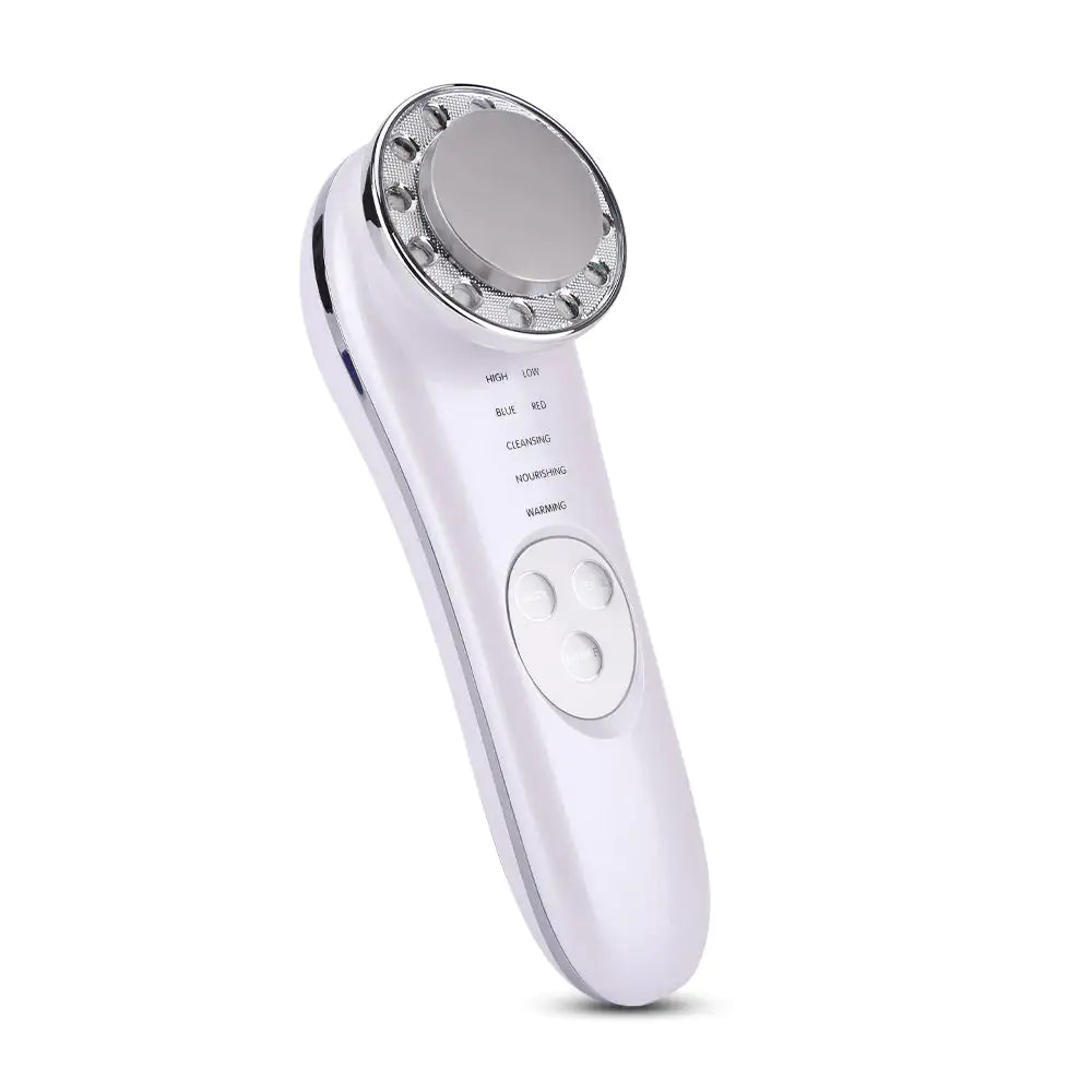 Skin tightening and anti-aging facial device for a youthful complexion