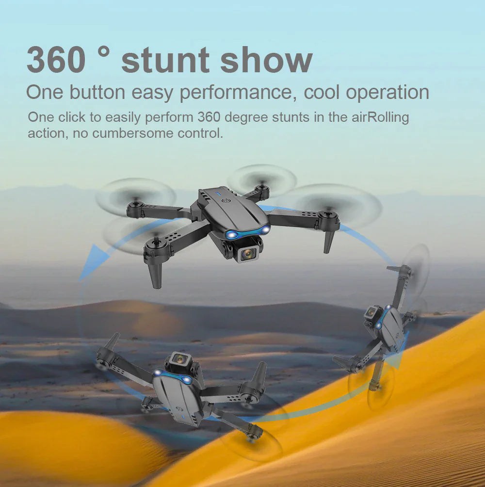 Drones Quadcopter 5G 4K GPS Drone X Pro: The Ultimate Aerial Experience with Dual HD Cameras