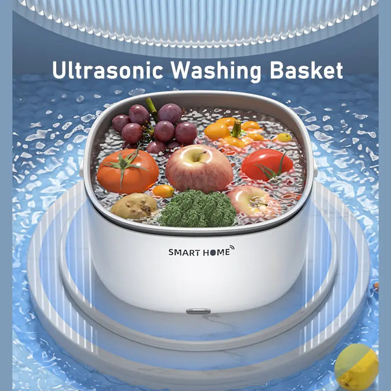 Automatic fruits and vegetables washer for quick and thorough cleaning