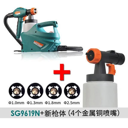 Multi-purpose paint spraying machine suitable for home and industrial use