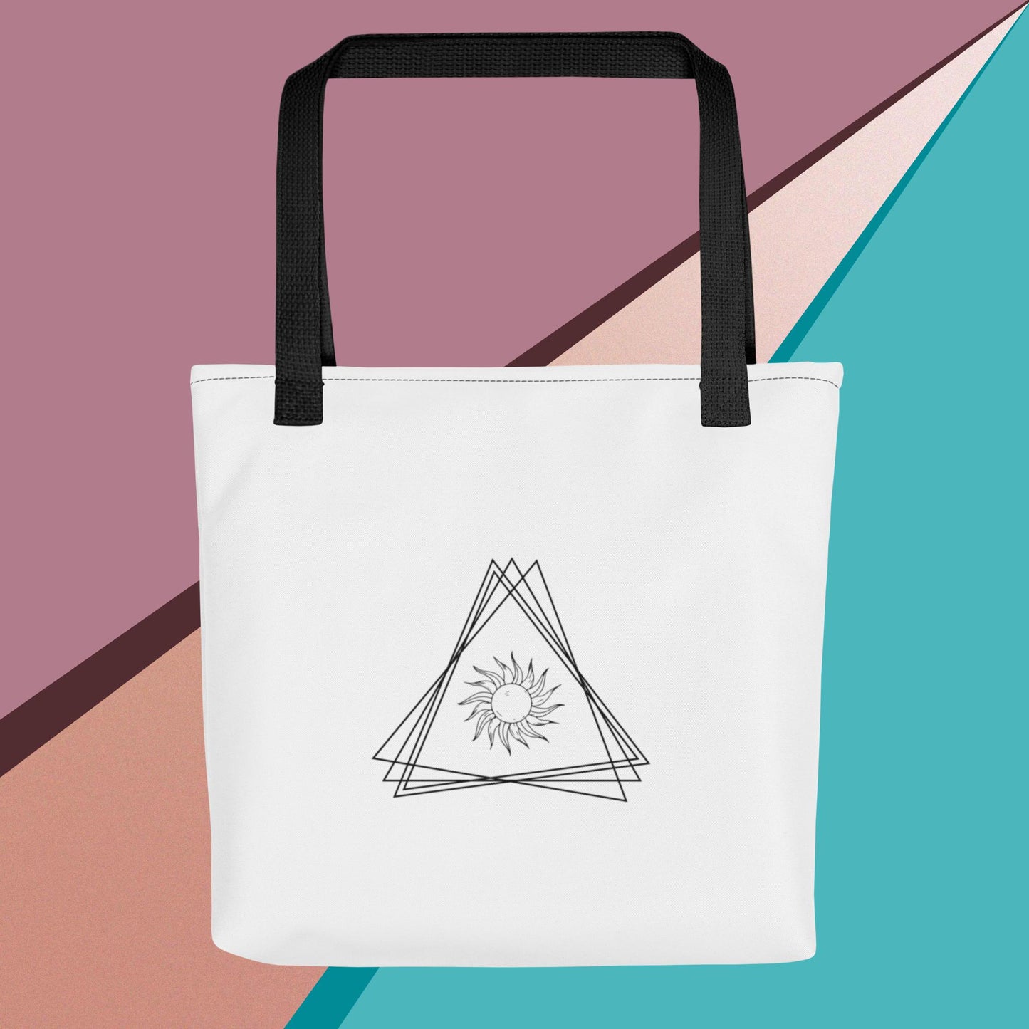 Triangle Sun Tote bag