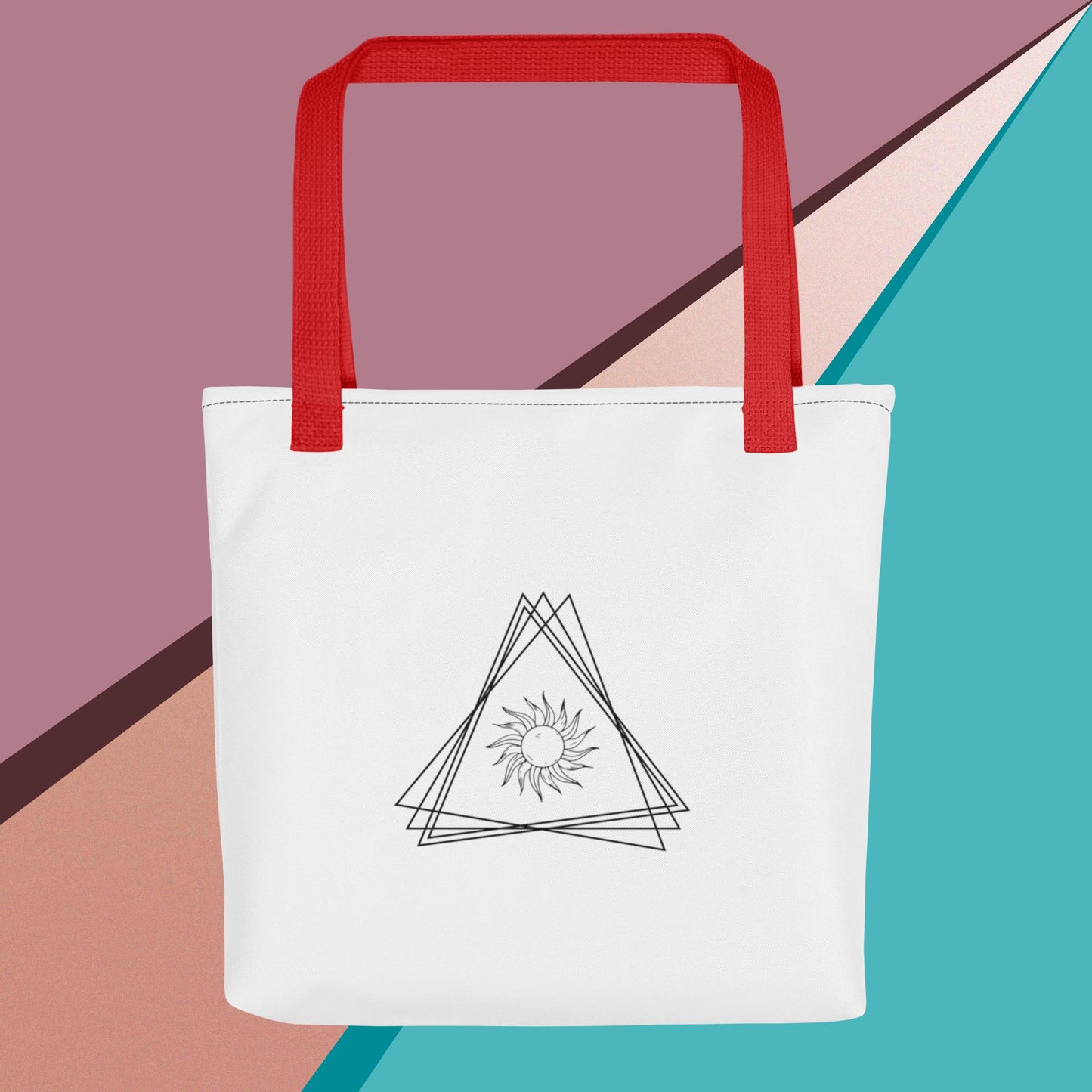 Triangle Sun Tote bag