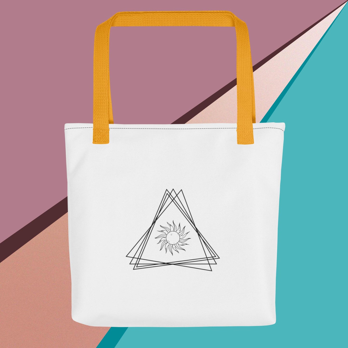 Triangle Sun Tote bag