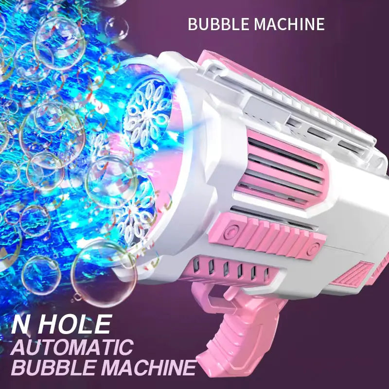 Durable bubble machine designed for kids and adults alike