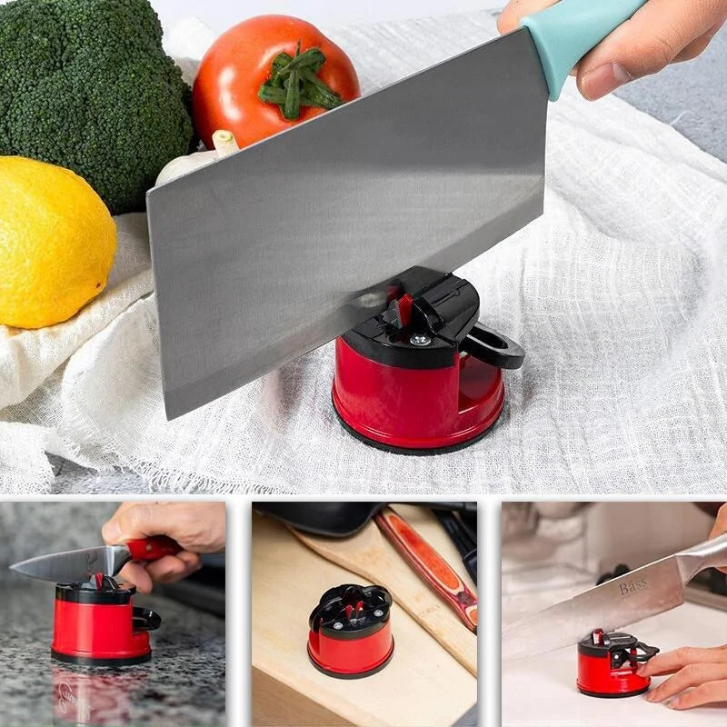 High-quality kitchen sharpener, ideal for sharpening all types of knives efficiently