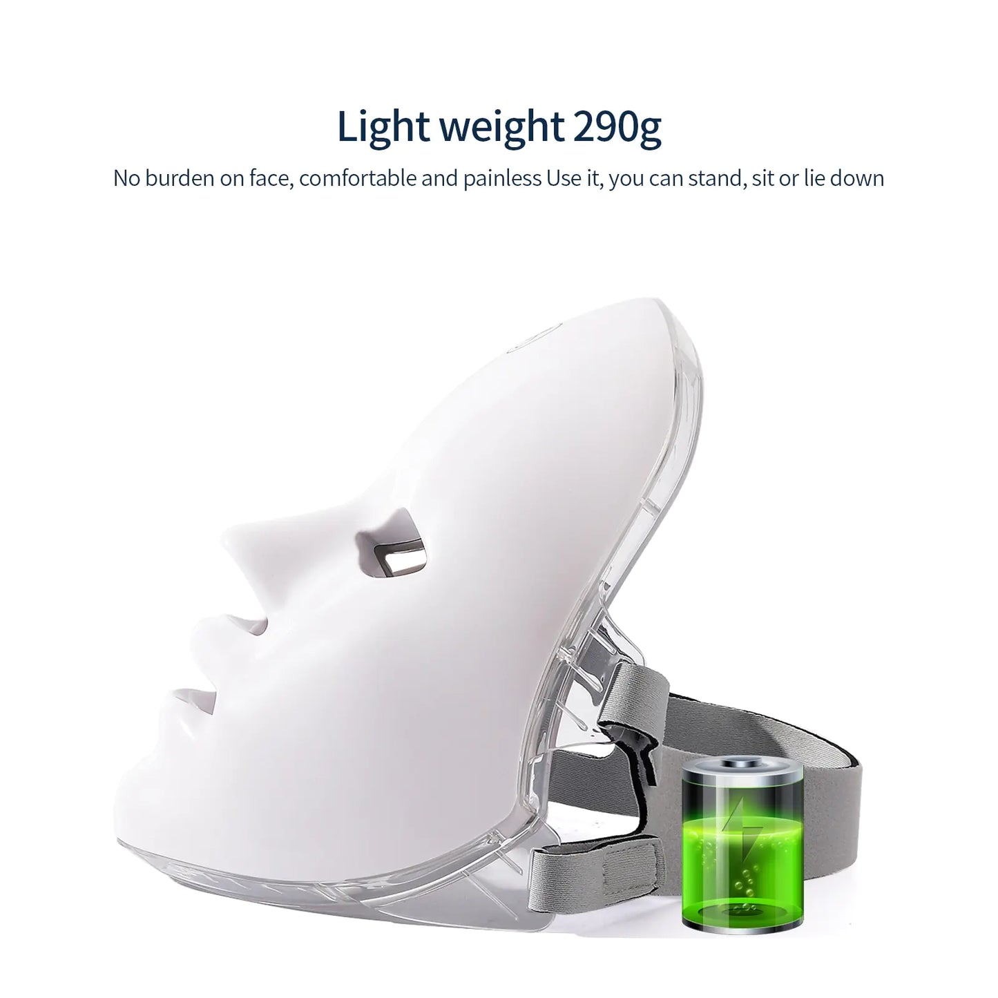 LED Beauty Device for Reducing Wrinkles and Fine Lines