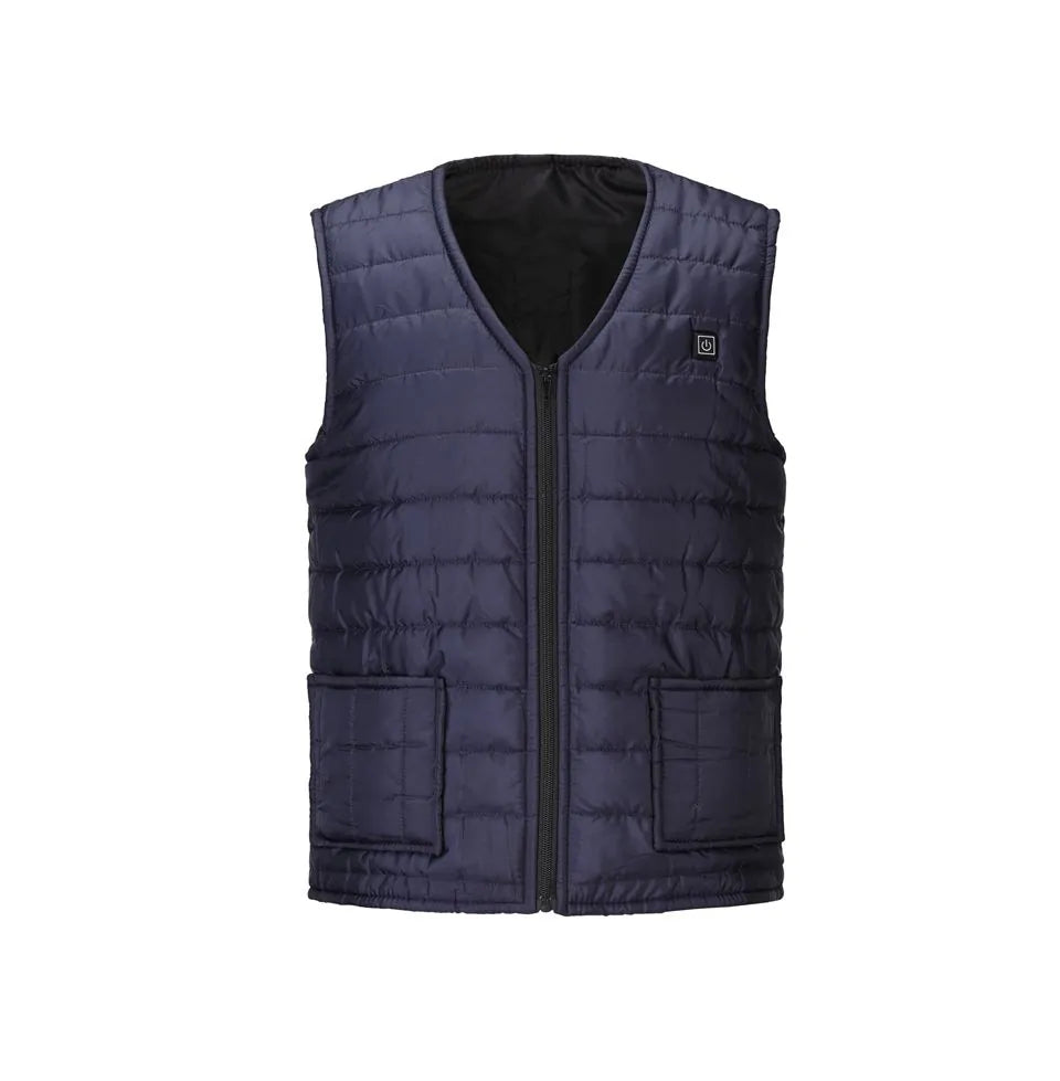 Comfortable and stylish heated vest with breathable fabric for outdoor activities