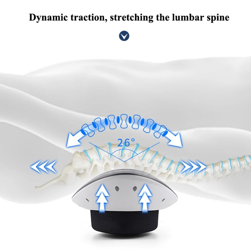 Adjustable Lumbar Support and Spinal Decompression Tool