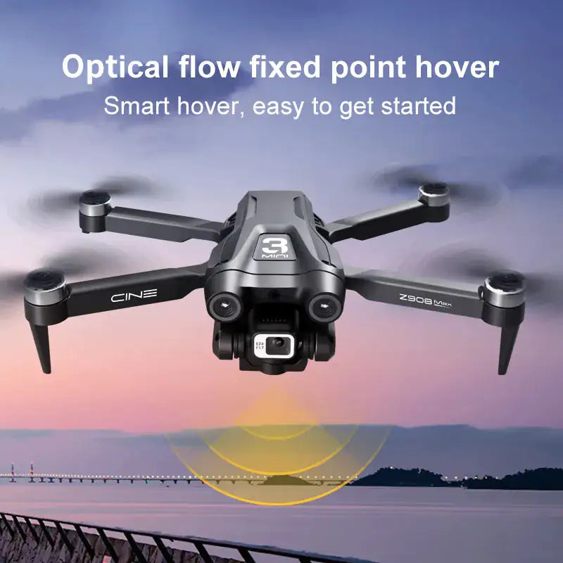 Max Drone with 8K resolution and GPS, designed for stable and precise flying