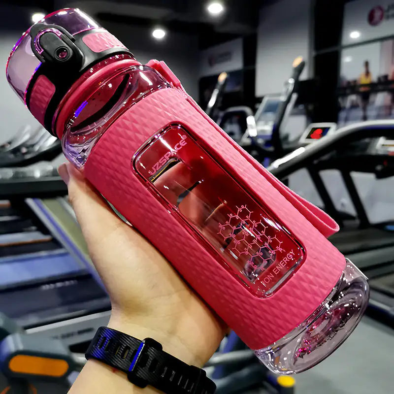 Eco-friendly reusable sports water bottle perfect for athletes and fitness enthusiast