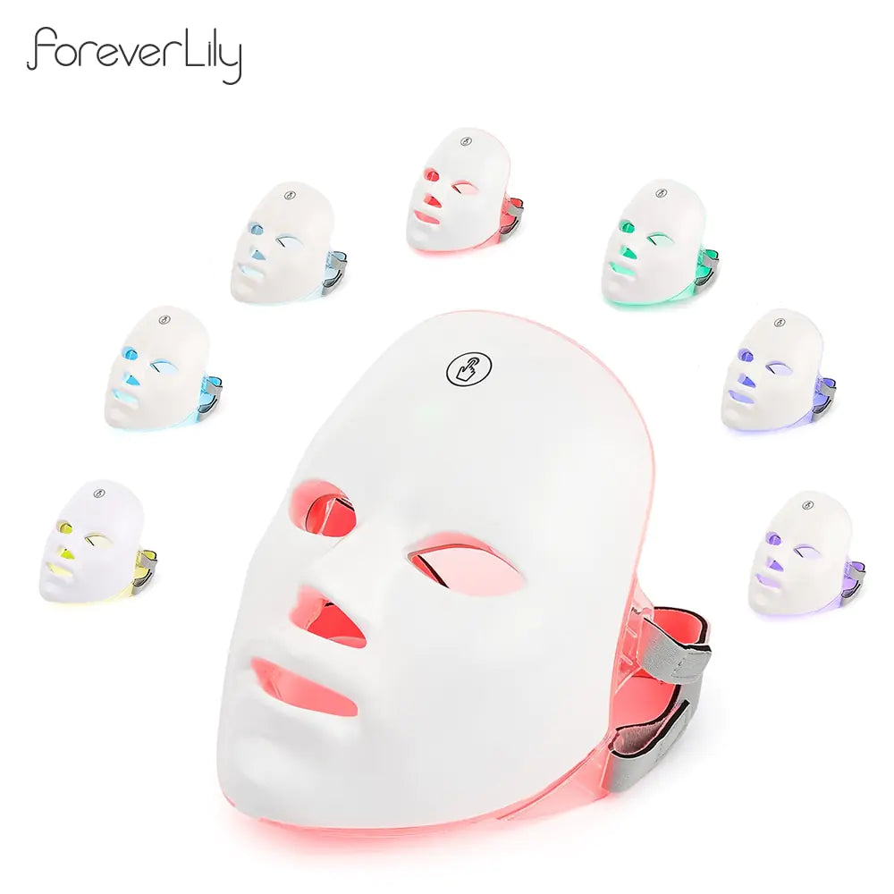 LED Facial Mask for Anti-Aging and Skin Rejuvenation