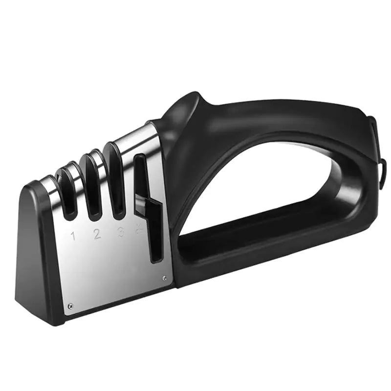 Portable knife sharpener for precise and effortless sharpening on any surface