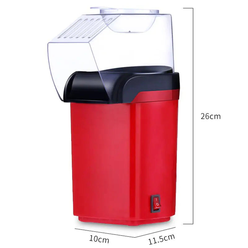 Lightweight Portable popcorn Maker convenient for travel and small spaces