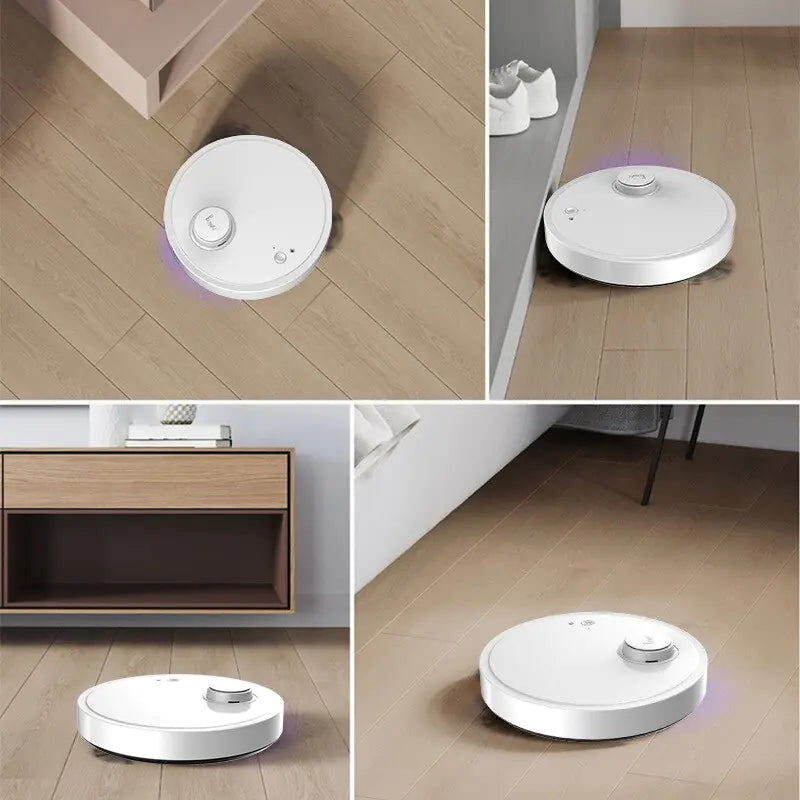 Quiet and efficient Automatic Robot Vacuum for Remote Control Features