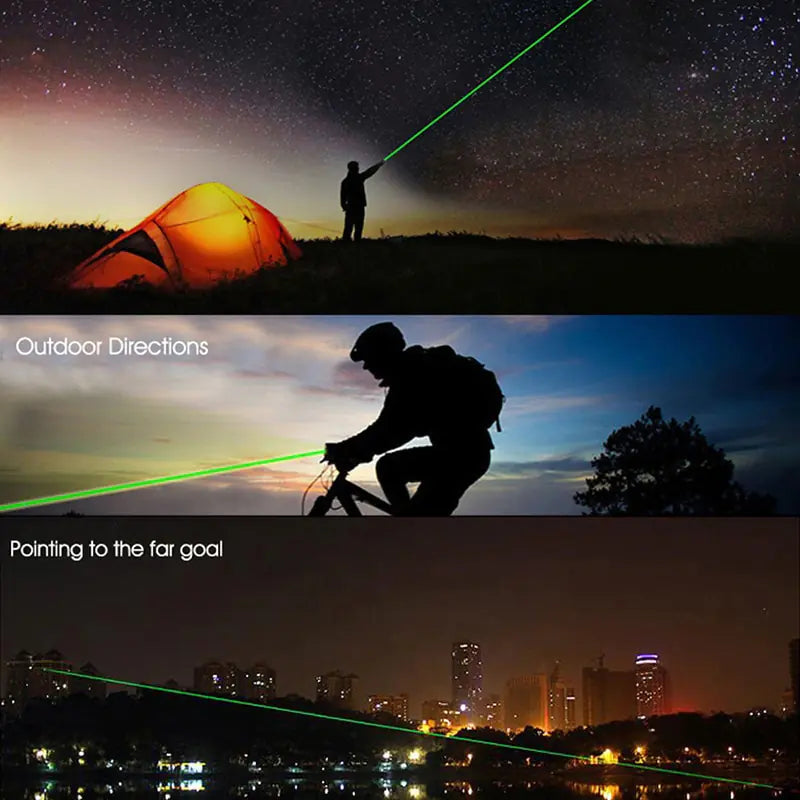 Rechargeable high-power laser pointer, providing reliable, long lasting performance