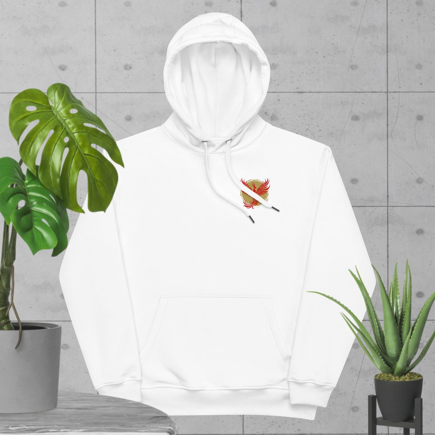 Premium eco Front and Back print Phoenix hoodie