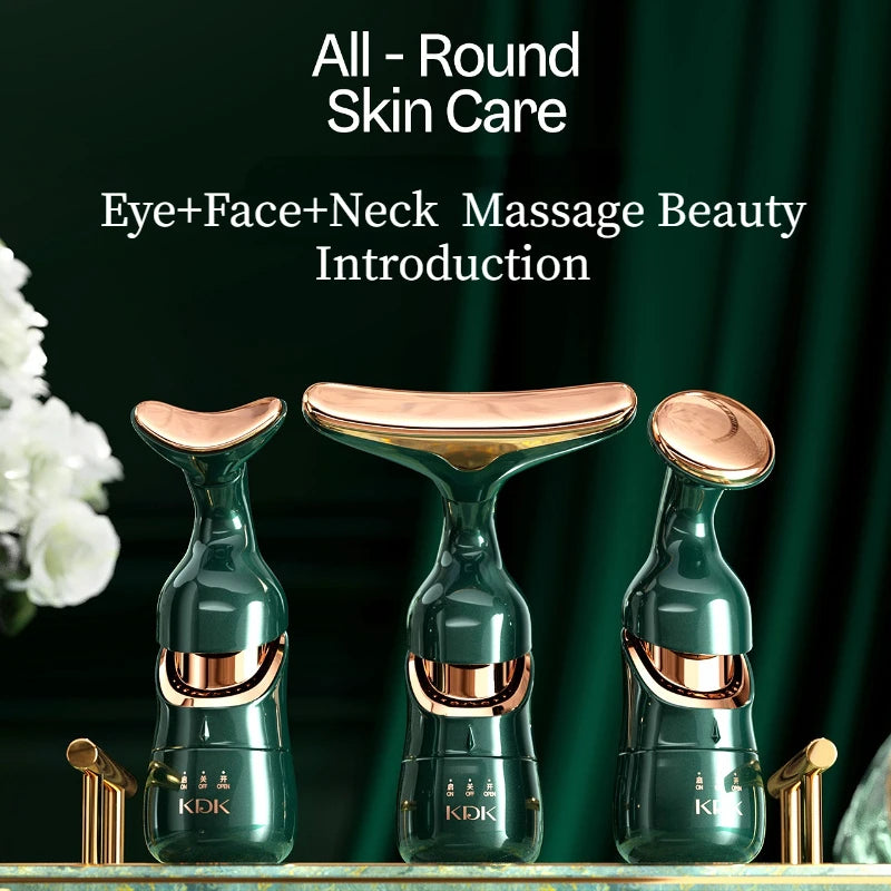 Portable 3-in-1 Face Lift and Massager Device