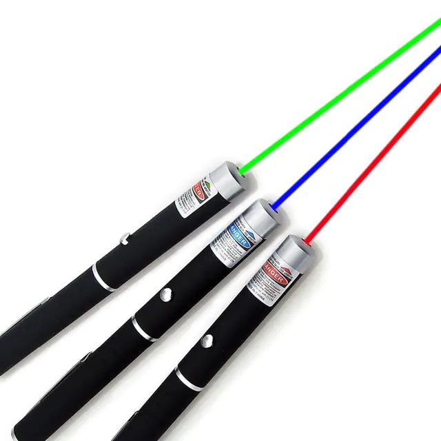 Compact laser pointer with high visibility, perfect for day and night use