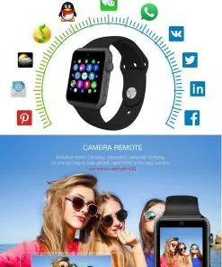 Smart watch compatible with iOS for seamless connectivity and notification