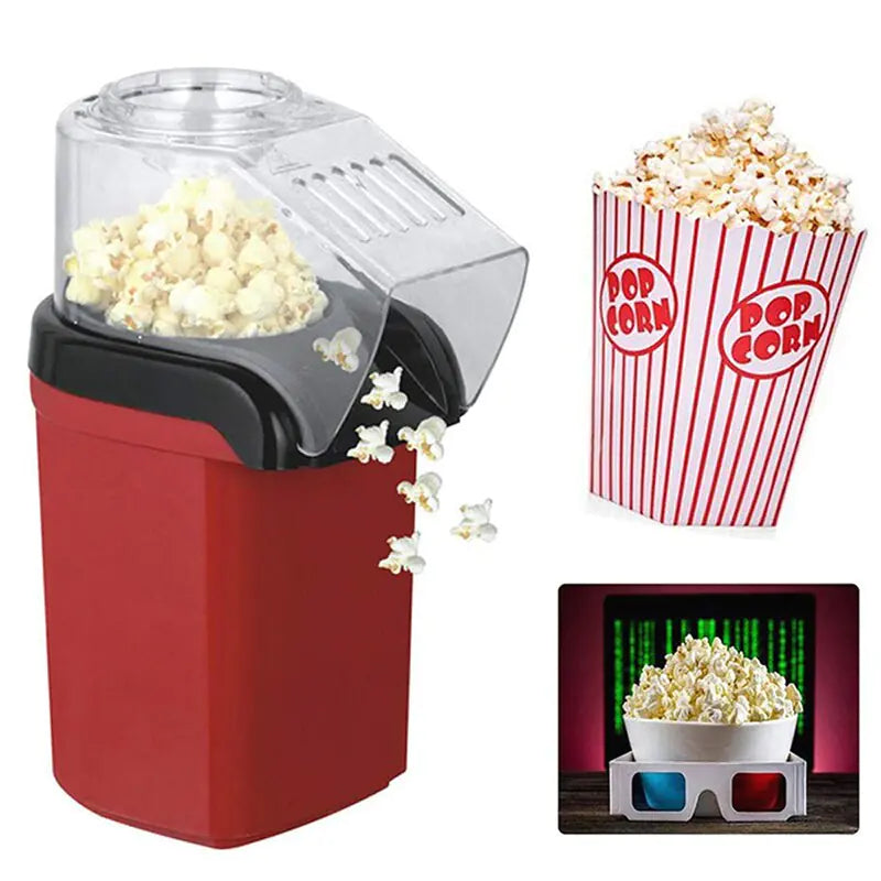 Portable Mini Popcorn Maker Machine - enjoy fresh popcorn anytime, anywhere