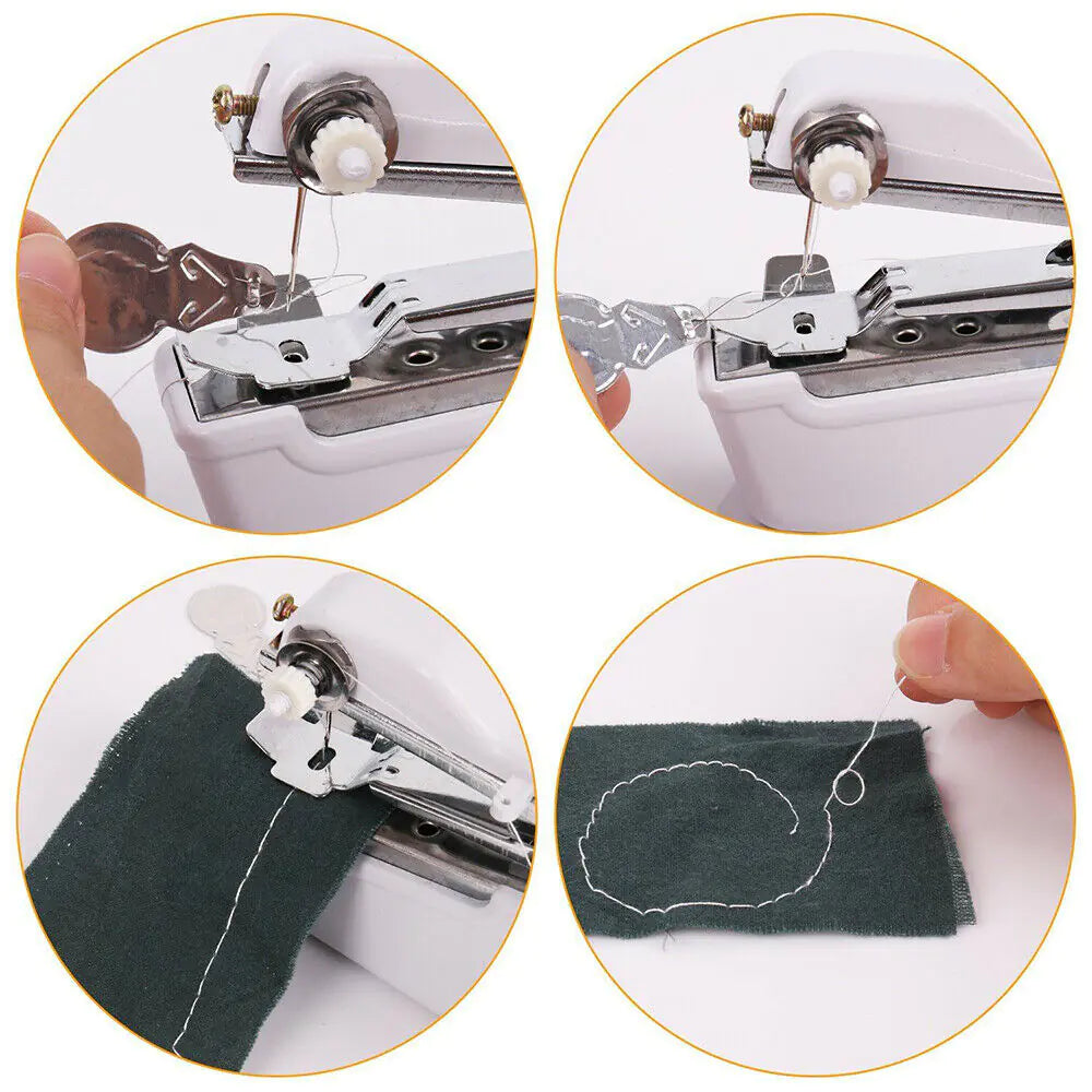 Lightweight electric sewing machine for home and travel use