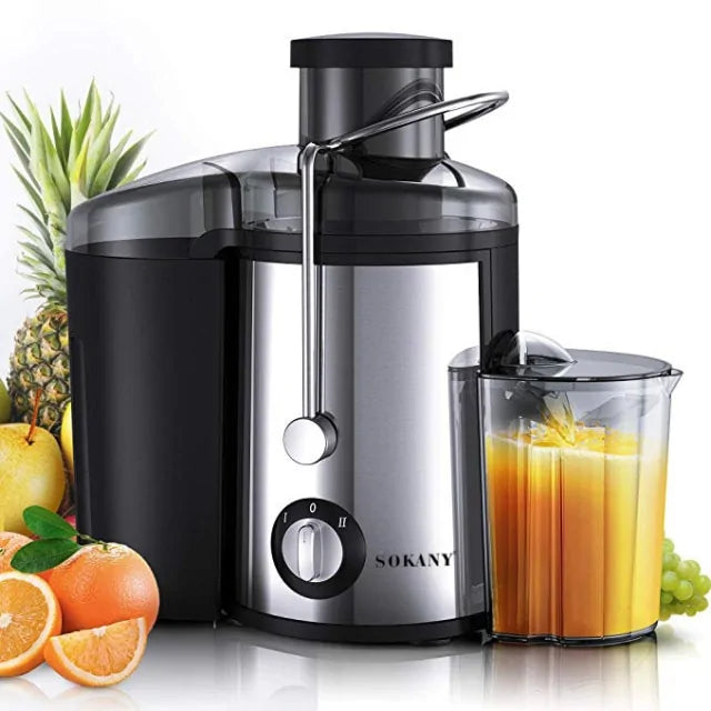 User-friendly press juicer machine for smooth and pulp-free juice